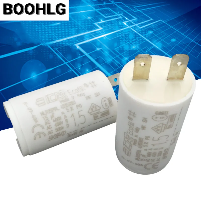 

1 шт. ICAR 1,5 мкФ MLR25PRL 400 В 450 В 500 В пусковой конденсатор