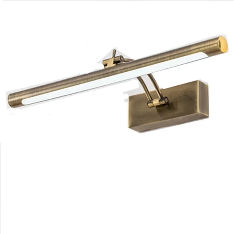 Lámpara cosmética de luz diurna simulada, iluminación de baño, luz de espejo Led para pared, Galería decorativa, luces lineales, luz de pared