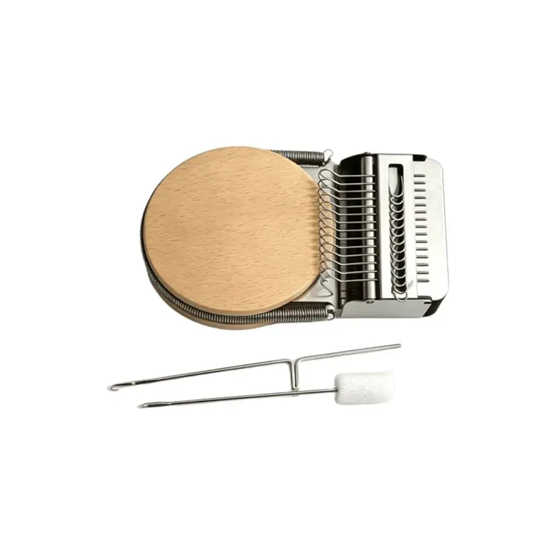 TFORU-Small Darning Looms,Weaving Tool For Clothing Repair 14 Hooks Weaving Looms Tool For Jeans,Socks,Socks, Sweaters