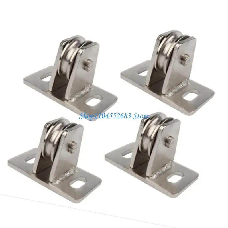 Y6GD Detachable Grooves Wheel Pulley Block Carbon Steel Pulleys Single Bearing Wheel