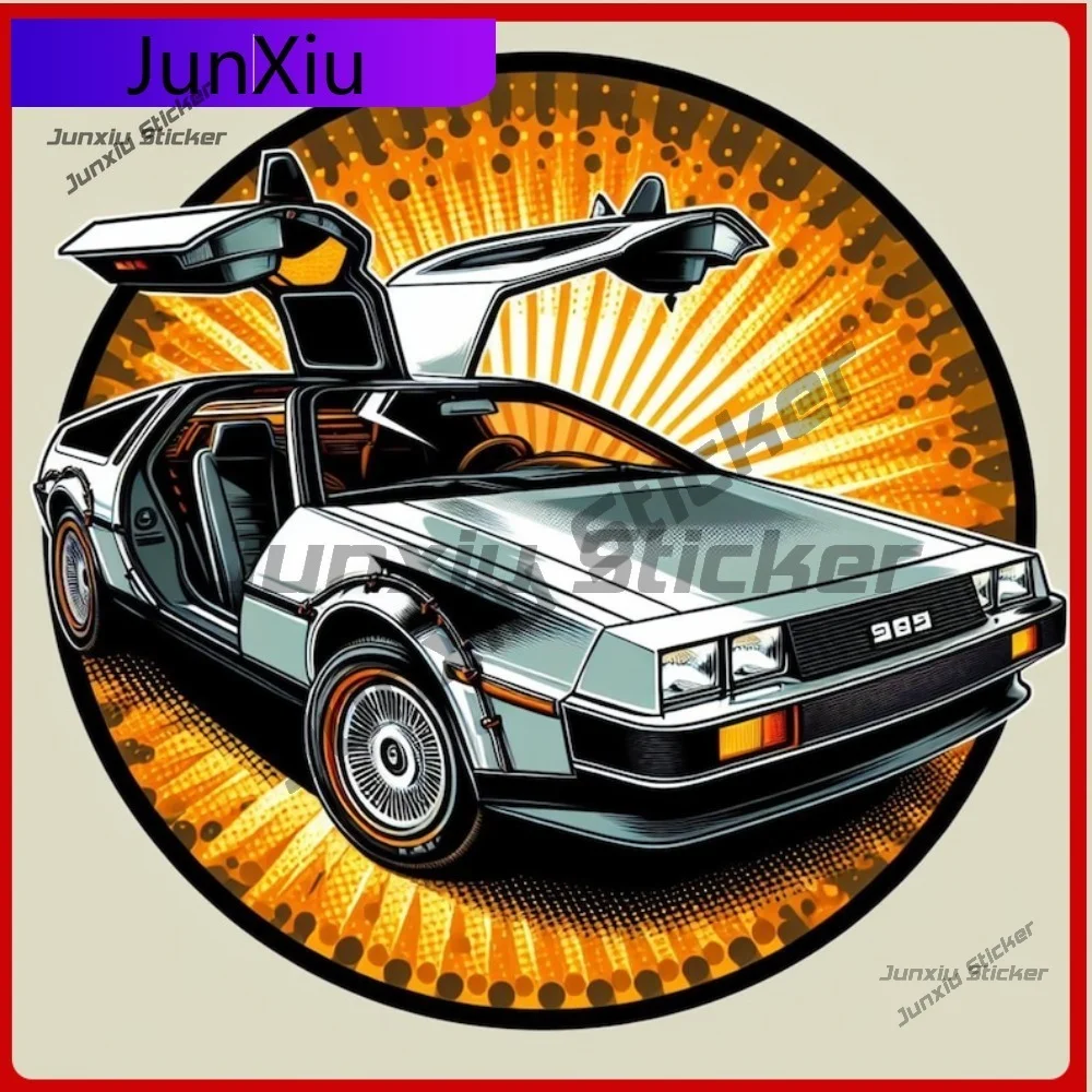 

Funny Retro Car Sticker UV Resistant Waterproof Vinyl Decal Durable Exterior Decoration Protective Surface Sunproof Scratch