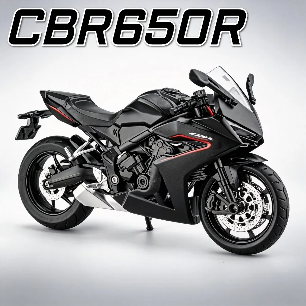 1:12 Honda CBR650R R1250GS Motorcycle Car Model Toy Alloy Fuel Tank Rear Wheel Suspension Vehicles Models Holiday Celebrations