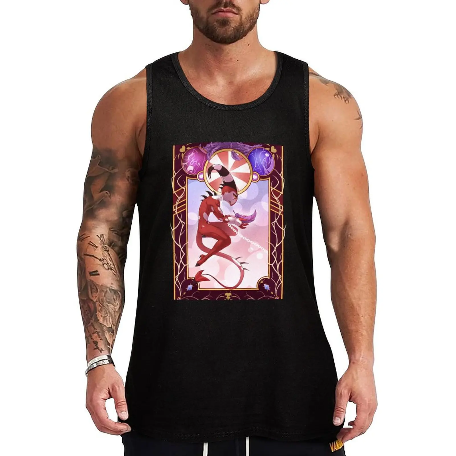 

HB || Blitz0's Feather Tank Top gym accessories man Gym man muscular man