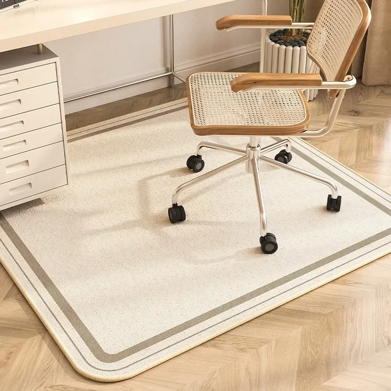 Swivel Chair Floor Mat, Square Rug, Study Carpet, Dressing Table, Desk Carpets, Living Room, Home Decoration, Lounge Area Rugs