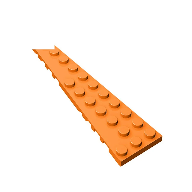 

10pcs Compatible MOC Brick Parts 47397 Wedge Plate 12 x 3 Left Building Block Particle DIY Assmble Kid Brain Toy Birthday Gift