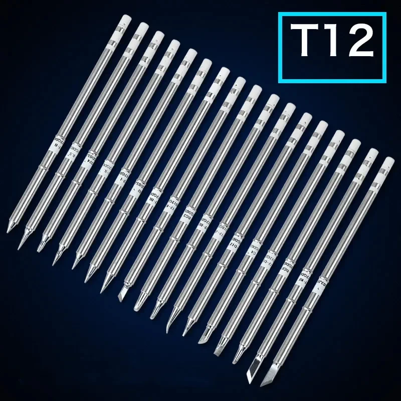 T12 Series Soldering Iron Tips for HAKKO T12 Handle LED Vibration Switch Temperature Controller FX951 FX-952