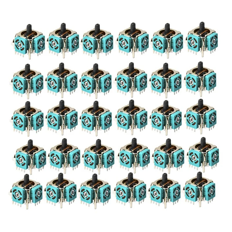 

30PCS 3D Joystick Potentiometers For 360/PS2 Game Controller 3D Analog Joystick B10K For PS2 Spare Parts Accessories Parts