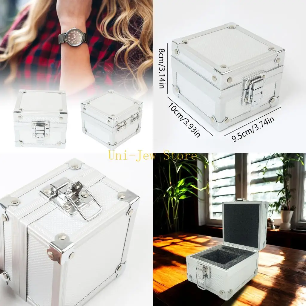 

40GB Heavy Duty Metal Watch Storage Solution Scratch Resistant Interior Home Office Use