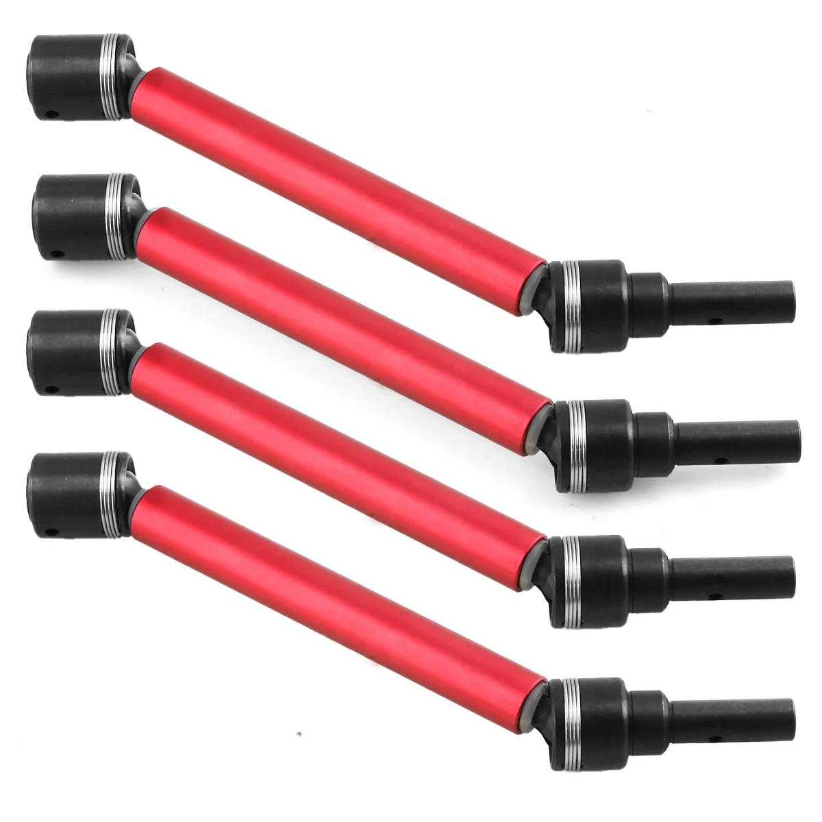 4pcs 8996X Extended Drive Shaft CVD with Wheel Hex for 1/10 Traxxas MAXX 2.0 V2 89076-4 WideMaxx RC Car Upgrade Parts