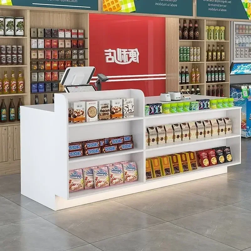 Checkout page Supermarket Convenience Store Counter Stationery Store Display Stand Store Commercial Table Reception Desk