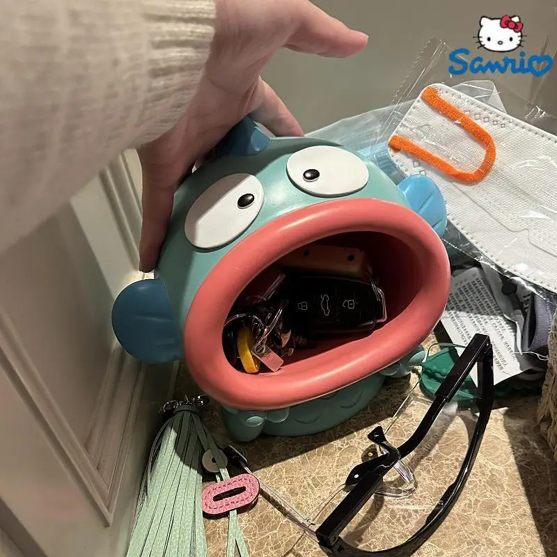 

Sanrio Series Hangyodon Ugly Fish Hanton Big Mouth Storage Handmade Festival Birthday Gifts Home Decoration Study Desktop Cartoo