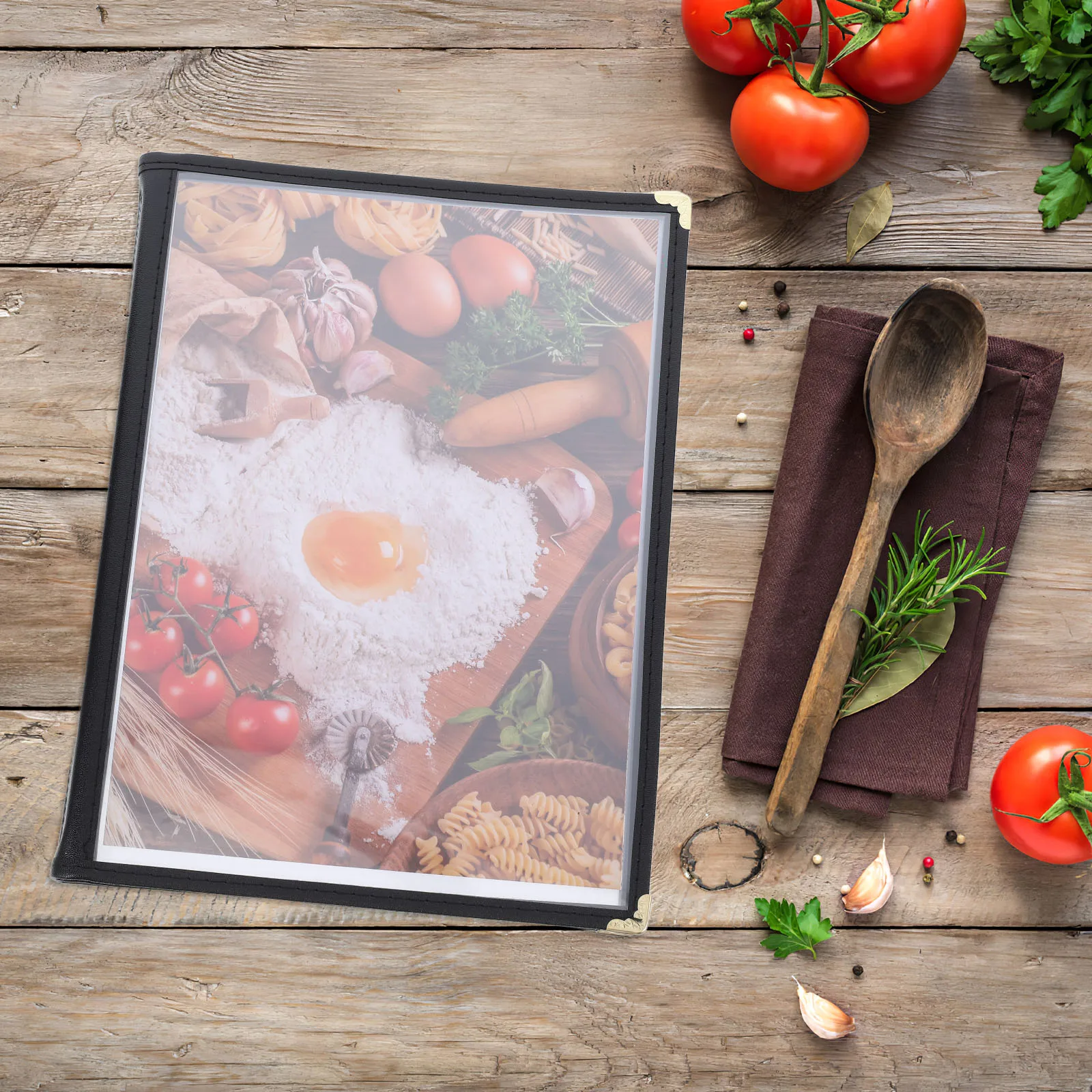 Tasche trasparenti per inserti per libri Ristorante Supporto per display in PVC resistente alle macchie per bar Hotel Cafe Protezione per banchetti Trasparente