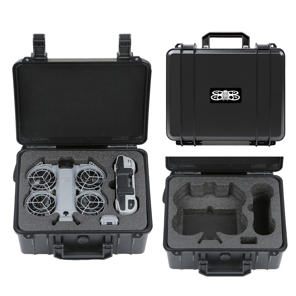 

Waterproof Hard Carrying Case for DJI Neo 2 Fly More Combo (RC-N3 Remote Controller), Travel Combo Case Box Drone Accessories