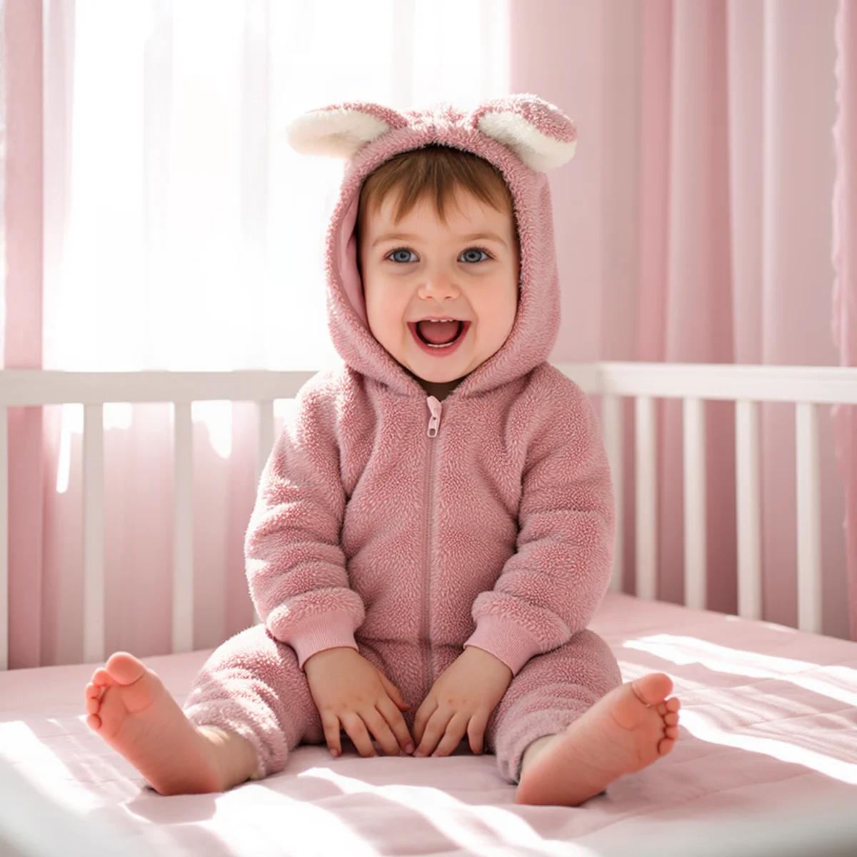 

Комбинезоны для малышей на молнии с длинными рукавами, одежда, зимние теплые детские комбинезоны, милые с капюшоном