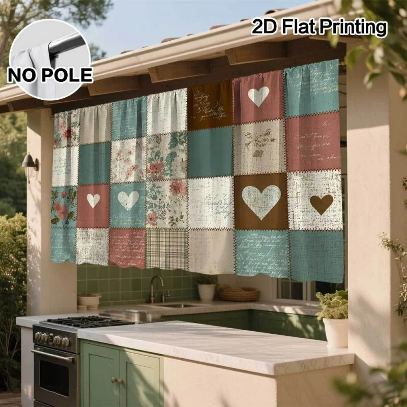 Small Fresh Non Perforated Velcro Cabinets Storage Shelves Bath Cabinets Dustproof And Ugly Covering Curtains