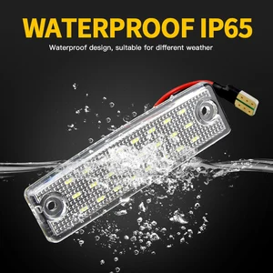 Für Toyota Land Cruiser Prado 150 Haice 100 Serie 4Runner Sienna Sequoia Hilux Lexus GX470 LED-Kennzeichen Lichter 81270-35090 10 Hauptverkäufe Sequoia LED - №4