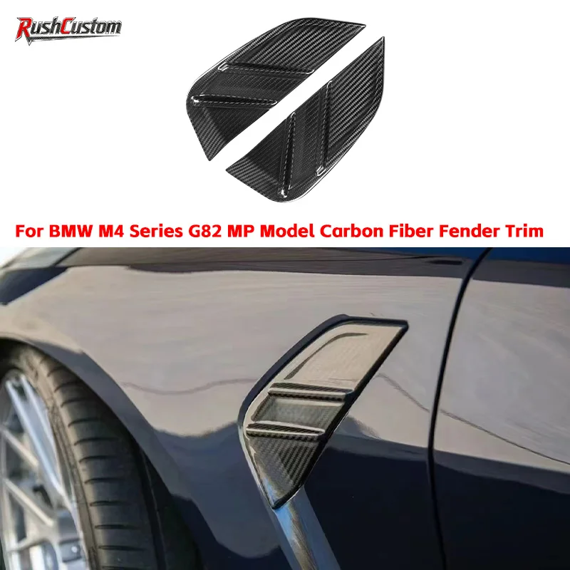 

Fit for BMW M4 Series G82 MP Premium Carbon Fiber Fender Trim High Strength Styling Upgrade Kit