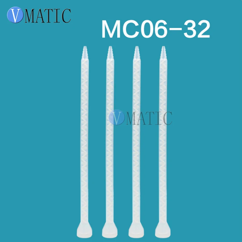 

Free Shipping High Quality Resin Static Mixer MC06-32 Mixing Nozzles For Duo Pack Epoxies (White Core)