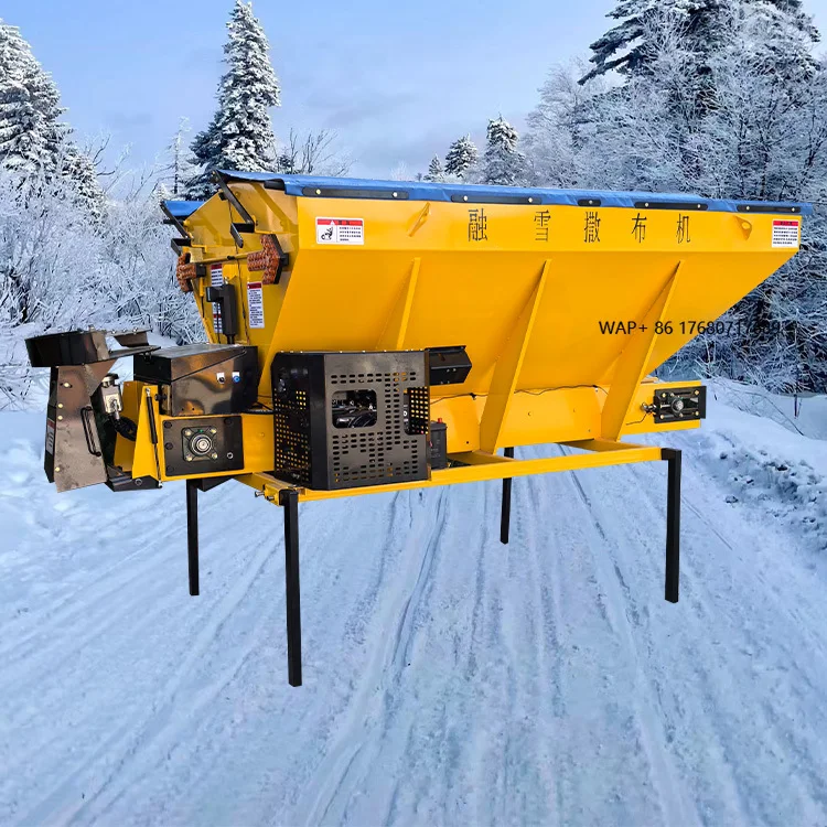 Road Snow-melting Spreader Machine Salt Spreader Snow Melting Machine for Using in the Winter