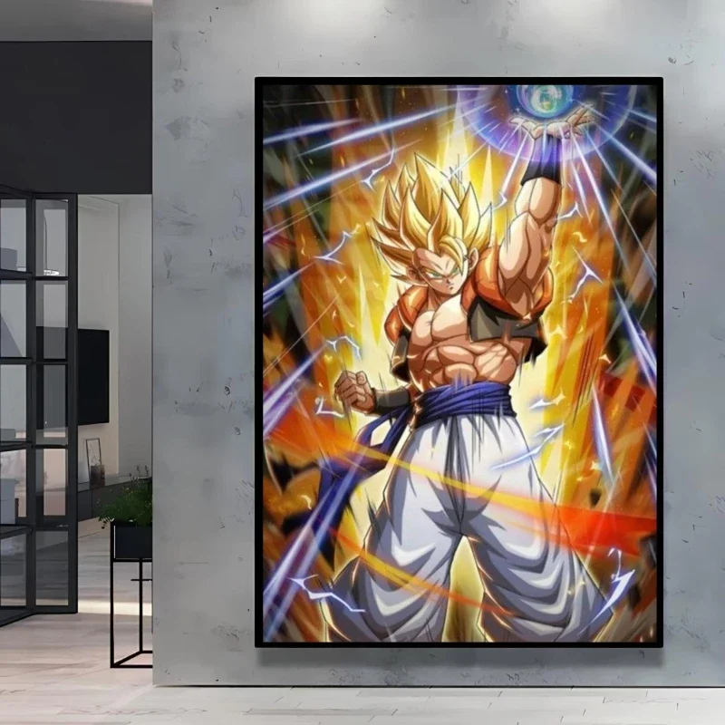 Dragon Ball Goku Anime 5D Full Round Drill Diamond Painting Instinct Mosaic Embroidery Art Home Wall Decor DIY Craft