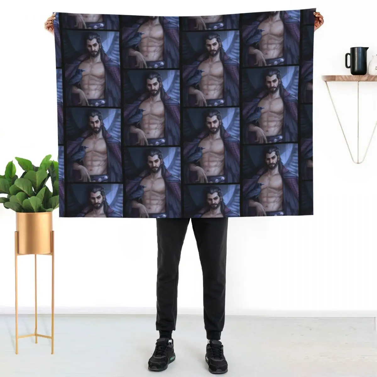 Lucanis Dellamorte Art Throw Blanket valentine gift ideas Hairys For Decorative Sofa Softest Blankets