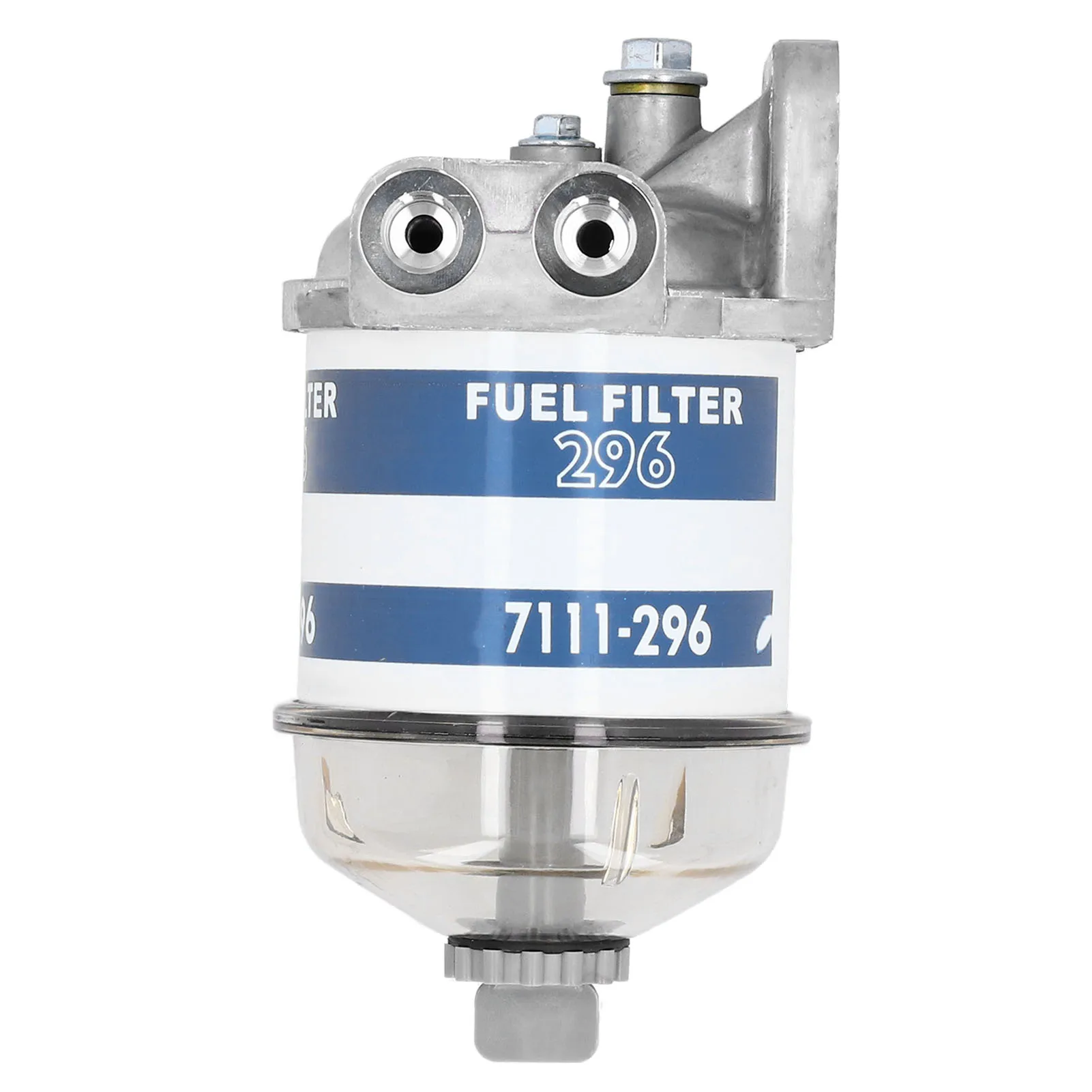 Fuel Filter Assembly 7111‑296 Replacement Fit for Massey Ferguson 133 135 140 145 165 168 175 178 2656615 Fuel Filter Assembly