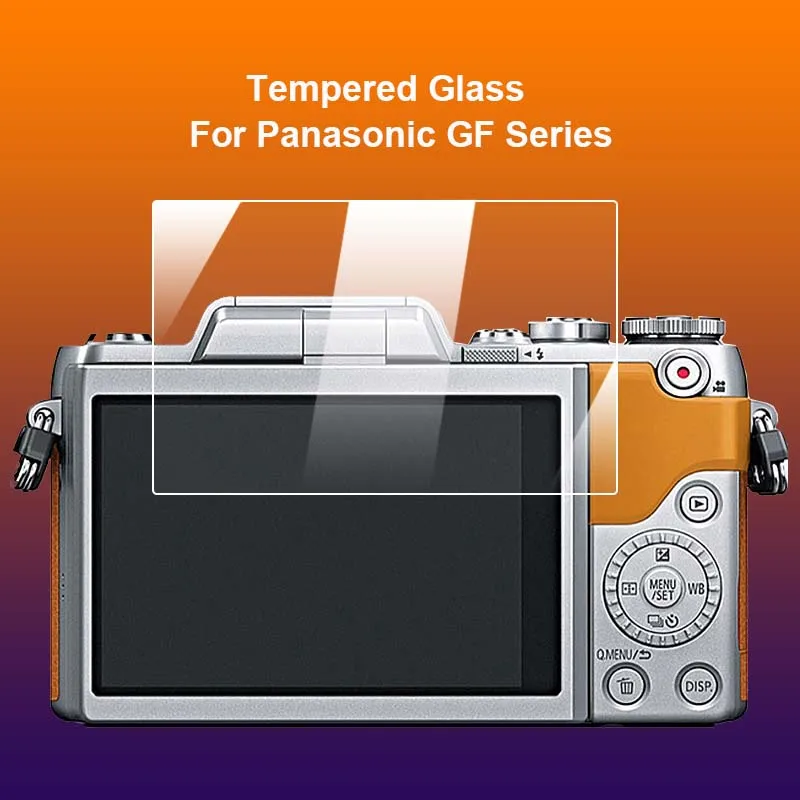 

Для Panasonic GF10 GF9 GF8 GF7 закаленное стекло 9H 2.5D Защитная пленка для ЖК-экрана камеры