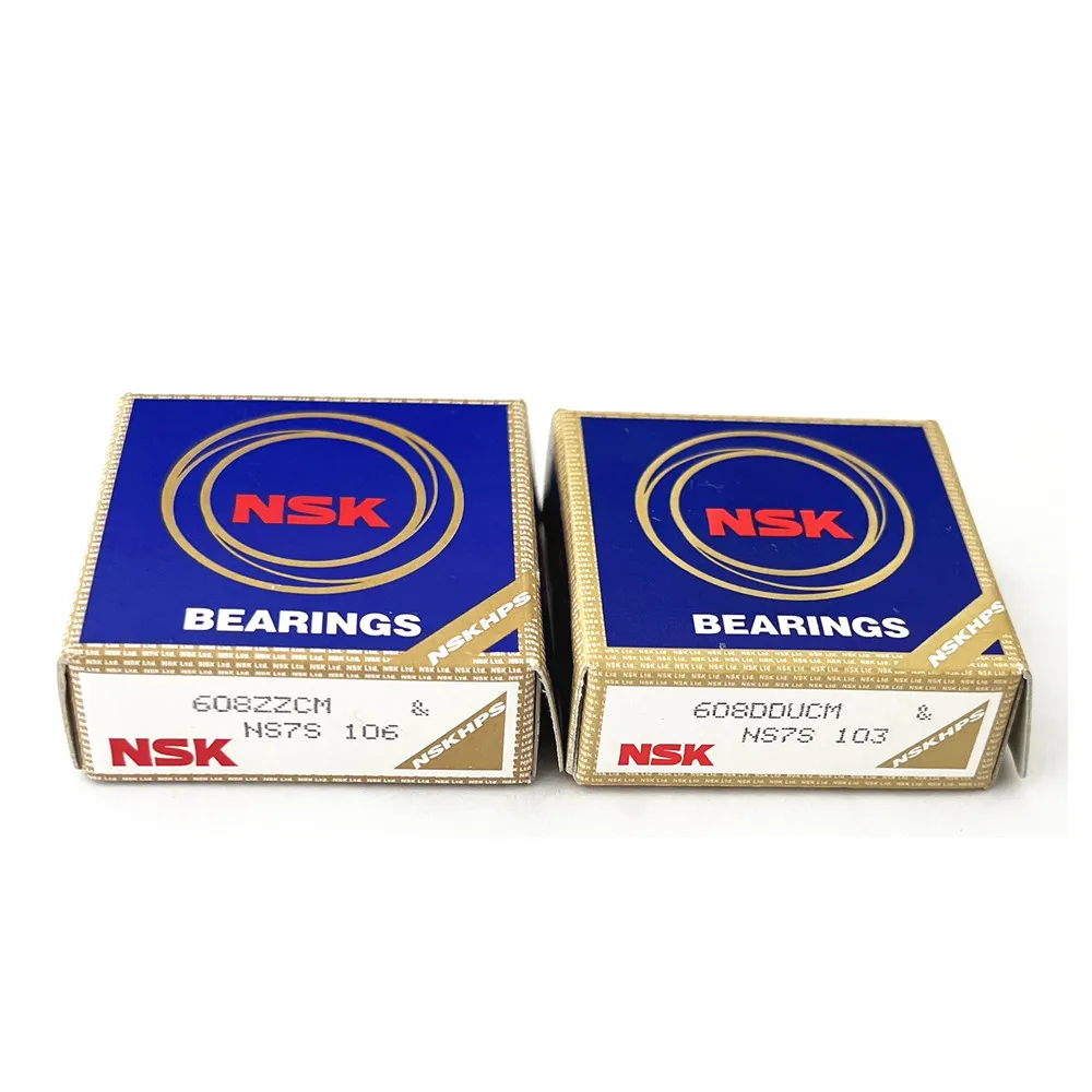 店舗用品 koshient Japan NSK Bearing 5/10Pcs 608ZZ 608DDU High Speed Ball Bearing