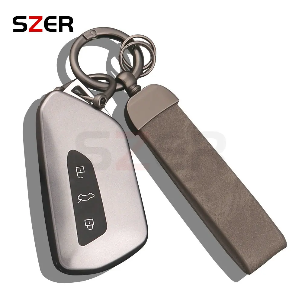 Mode TPU Auto Schlüssel etui für VW Volkswagen Golf 8 mk8 id.3 id.4 Cupra Skoda Octavia A8 Sitz Leon MK4 2020 2021 Formentor Tarraco