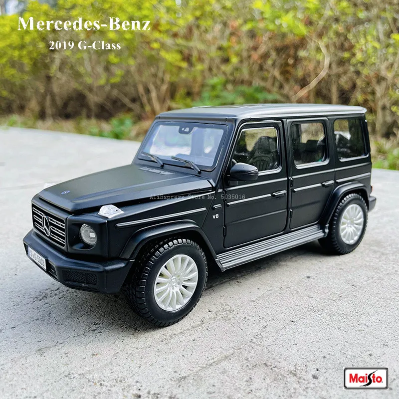 Maisto 1:25 Mercedes-Benz 2019 G-Class Simulation Alloy Car Die-casting Model Crafts Decoration Collection Toy Tool Gift Model