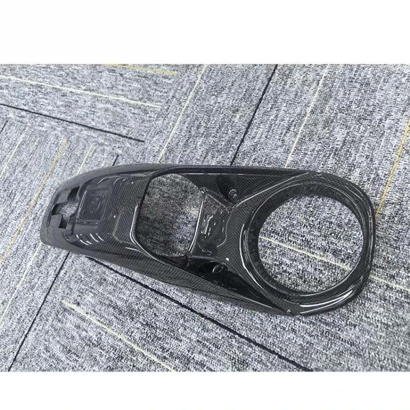 Dry Carbon Fiber Engine Compartment Cover Plate OEM Parts for F8 Engine Interior Trims Engine Bay Lock Cover