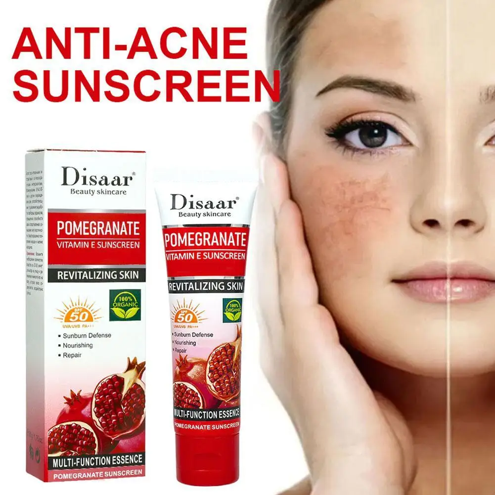 

Facial Body Sunscreen Whitening Sun Cream SPF 50 Moisturizing Anti-Aging Oil-control Dust Oil Control Reduce Skin Care