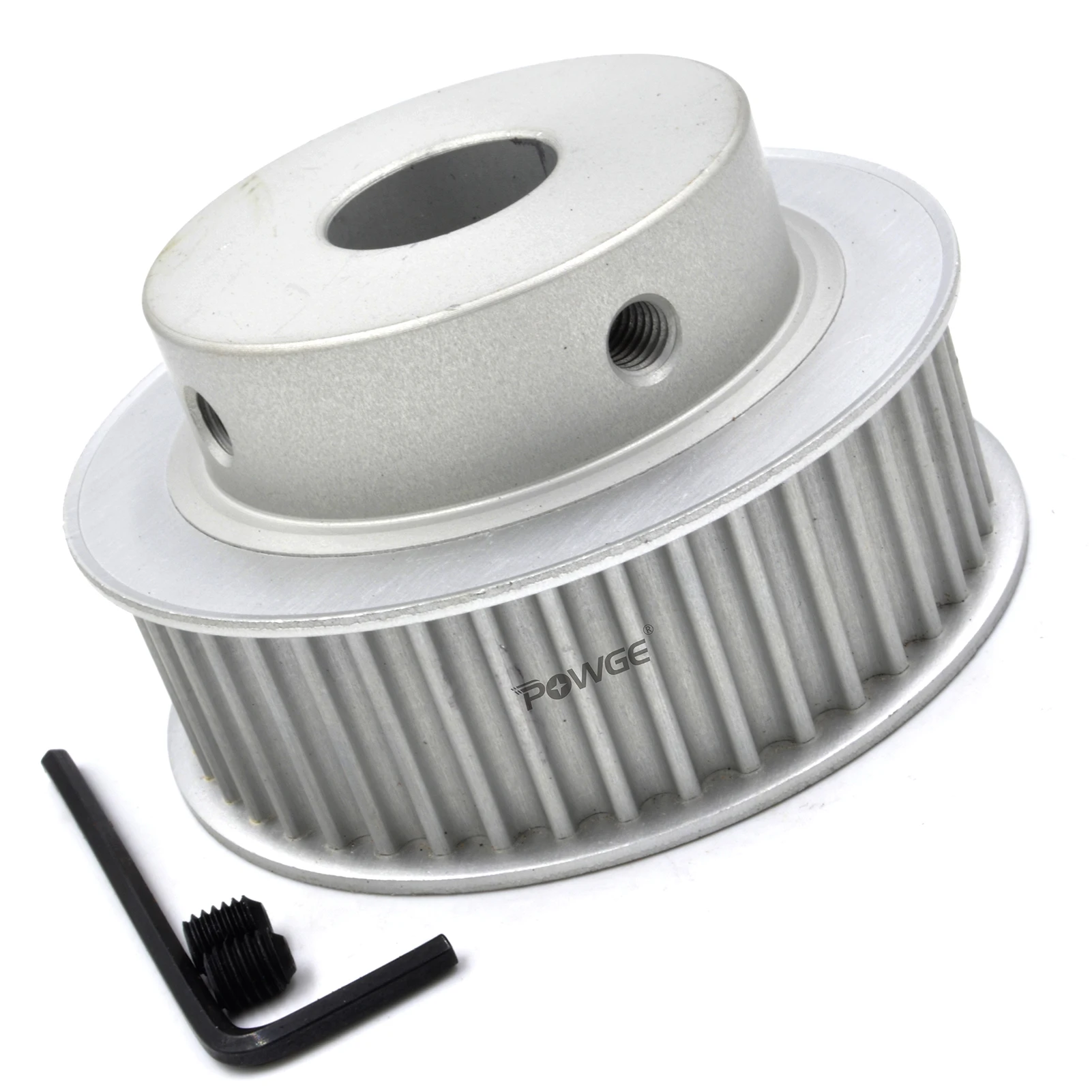 POWGE 46 48 الأسنان HTD 5M توقيت بكرة BF تتحمل 8/10/12/14/15/16/17/18/19/20/22/24/30 مللي متر ل HTD5M عرض الحزام 15/20/25 مللي متر 46T 48T #6