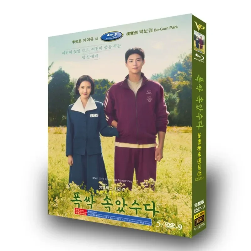 High Definition Korean Drama TV Series Bitter Orange To Meet You Complete Episodes Plus Behind The Scenes DVD Disc Box Set