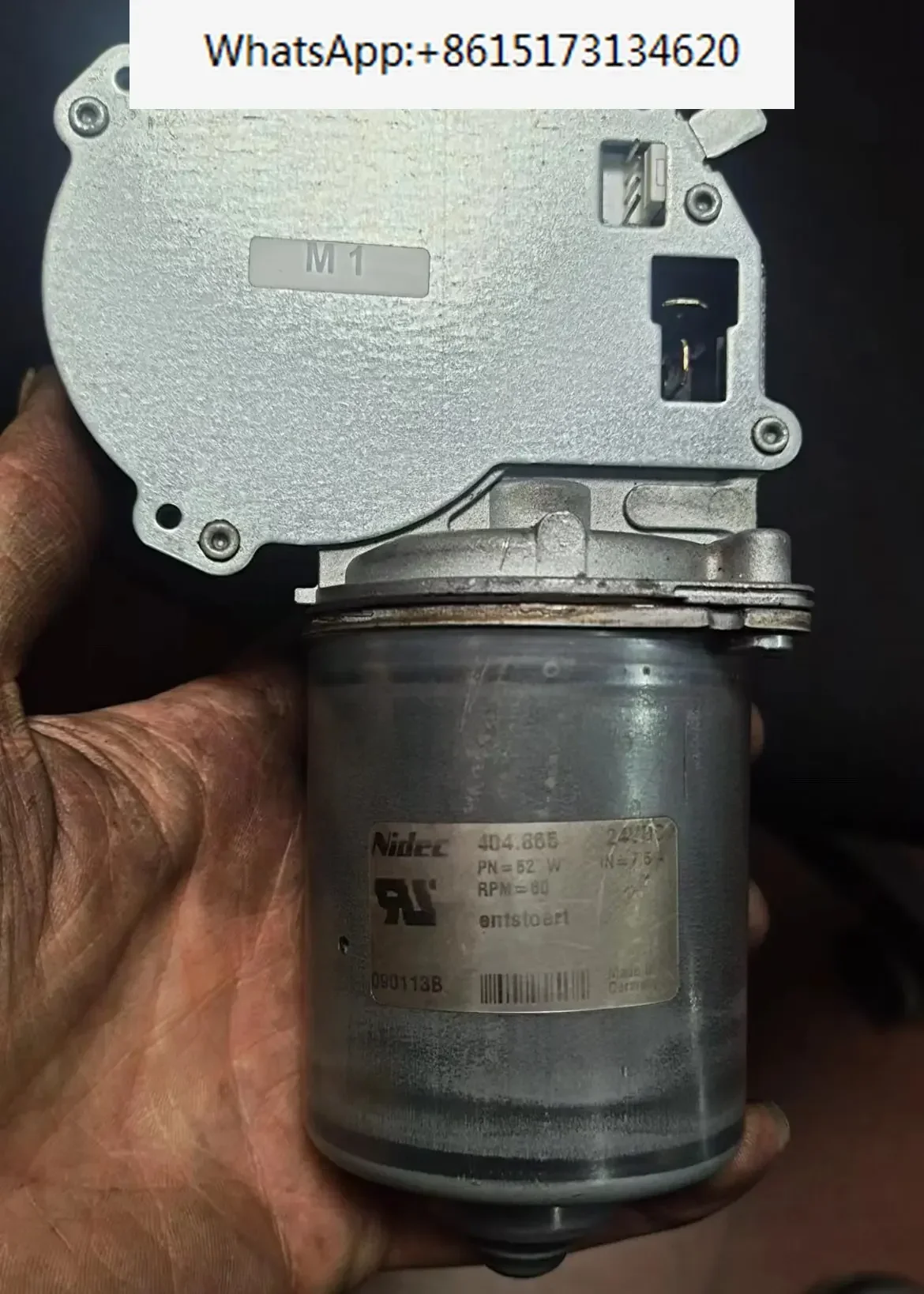 403.855 404.885 Motore Nidec 404885   Originale importato 404182