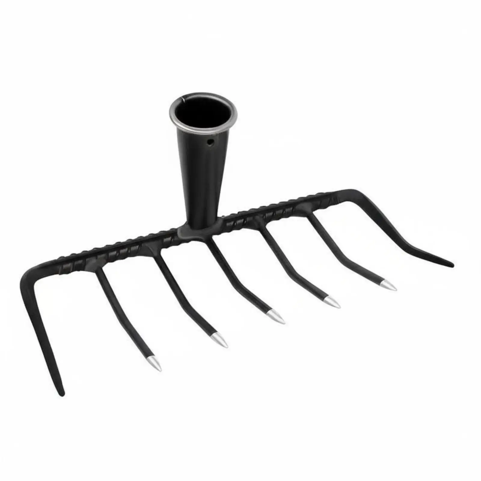 Multi-use Soil Rake Efficient Bow Rake Hand Tool for Weeding Leveling Yard and Garden Outdoor Cultivation