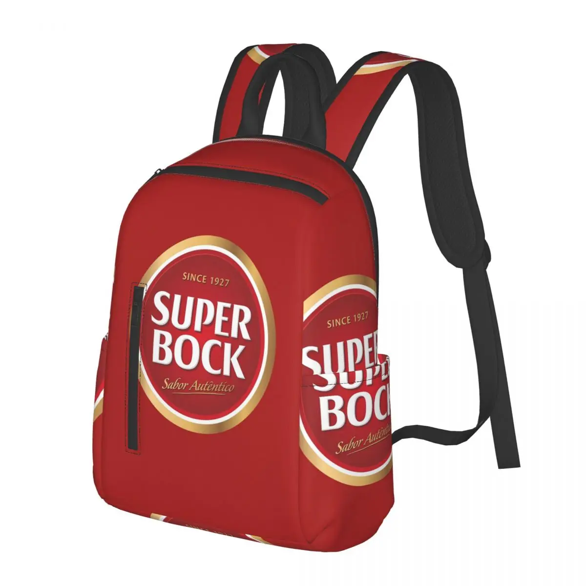 

Super Bock Student Backpack School Bag Hiking Travel Daypack for Boys Girls Fashion Bookbag Shoulder Bags