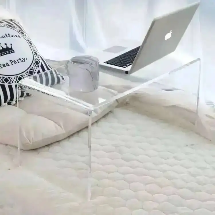 

Coffee Transparent Home Table Acrylic Side Simple Table Nordic Bedroom Corner Table Sofa Side Cabinet Bay Window Small Tables