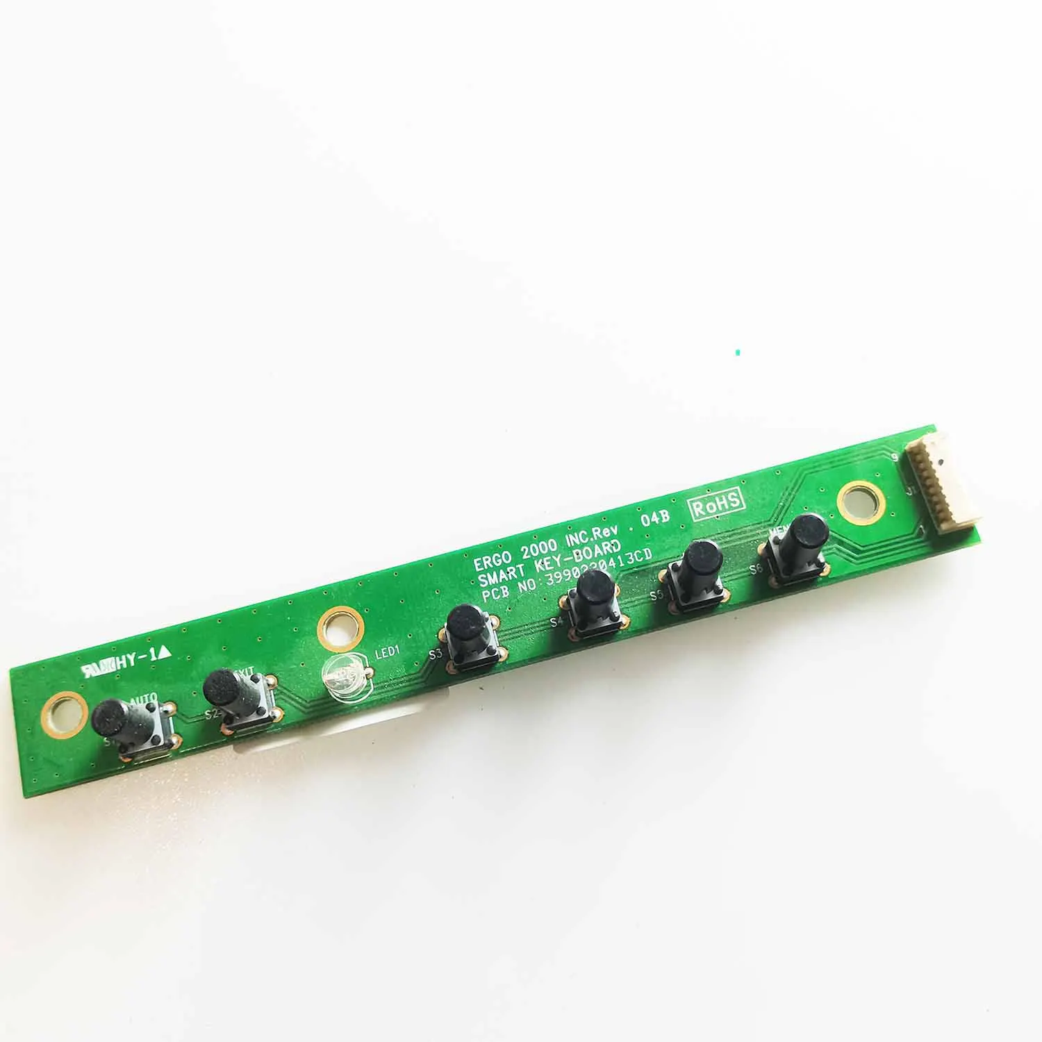 ERGO 2000INC.Rev.04B SMART Keyboard PCB NO:3990220413CD switch board