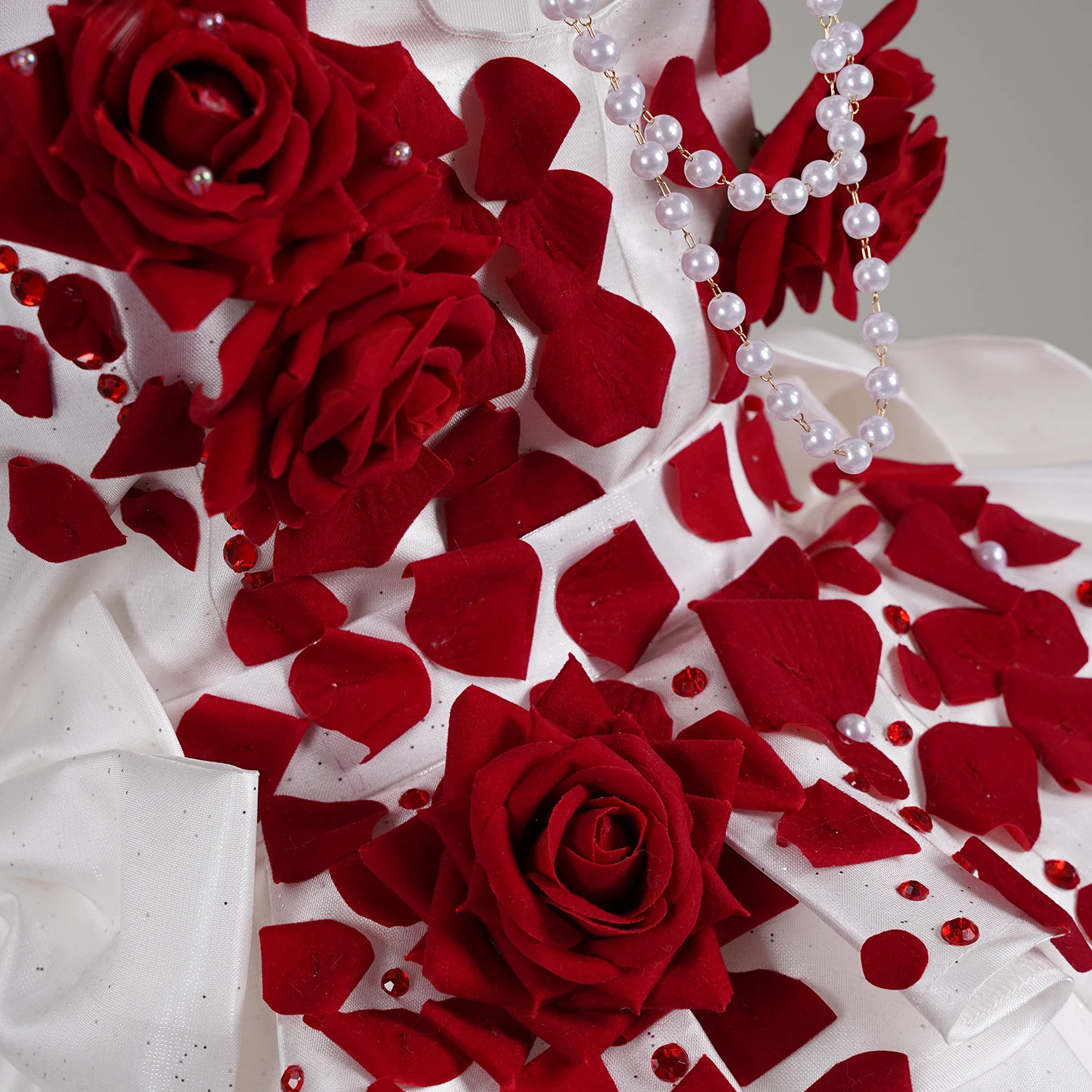 【Wetrose】متوفر في المخزون Identity V Perfumer Vera Nair Crimson Bride Cosplay