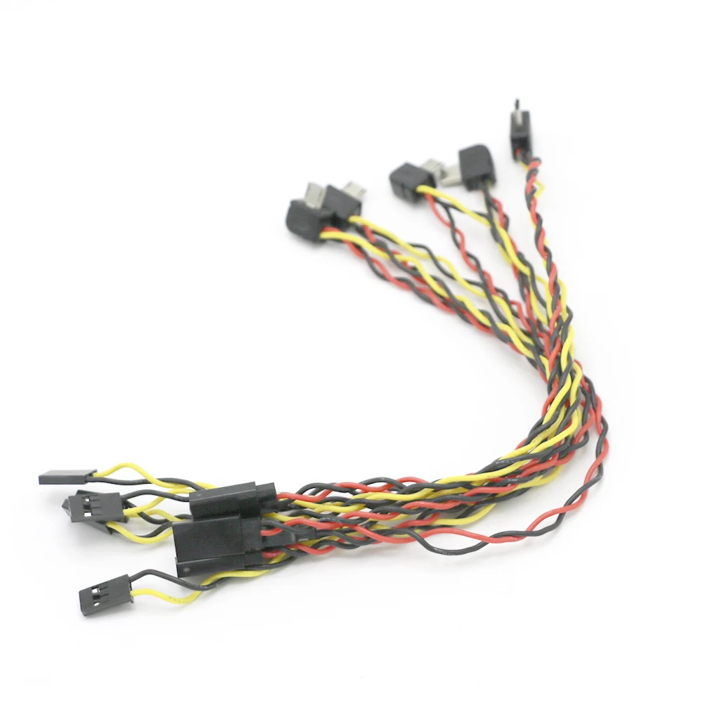 Micro usb para av out cabo para sj6000 sj5000 sj4000 gopro câmera fpv vídeo transmissor de áudio