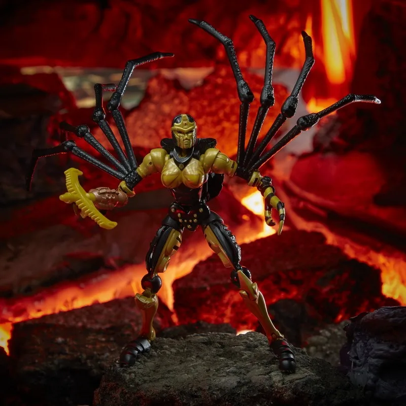 Blackarachnia Transformers Collectible Toy 액션 피규어 활성 공동 애니메이션 피규어 휴일 선물 액션 피규어 모델 장난감