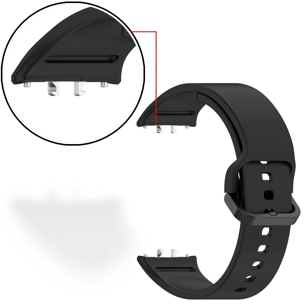 Correa de silicona para Samsung Galaxy Fit 3, correa de repuesto para reloj inteligente deportivo, accesorios para Samsung Galaxy Watch Fit 3