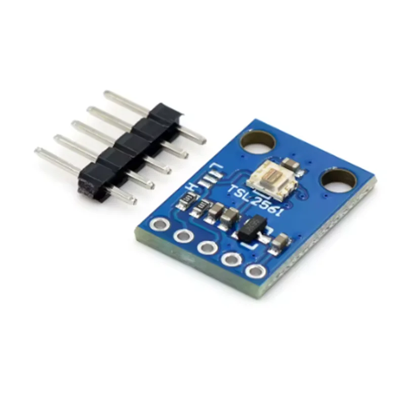 1-5 SZT. GY-2561 TSL2561 Moduł czujnika oświetlenia z czujnikiem podczerwieni, zintegrowany czujnik