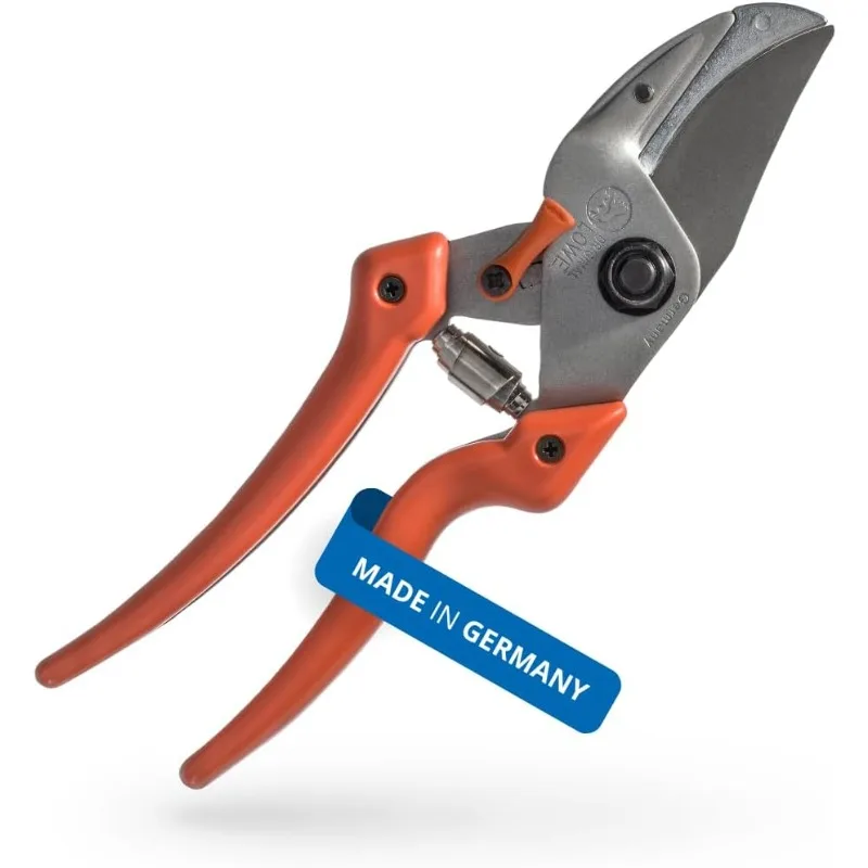 Profi Anvil Prunner Garden Tools 8.107 with Bypass Geometry | Robust & Sharp Hedge Trimmer | Use as Pruners, Garden Shears