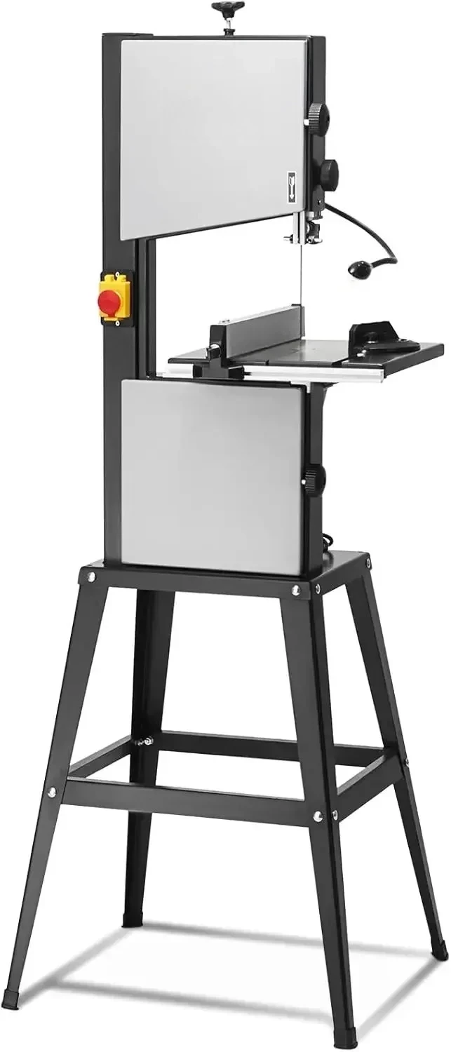 

For Saw with Stand, 10-Inch, 560 & 1100 RPM Two-Speed Benchtop Bandsaw, 370W 1/2HP Motor