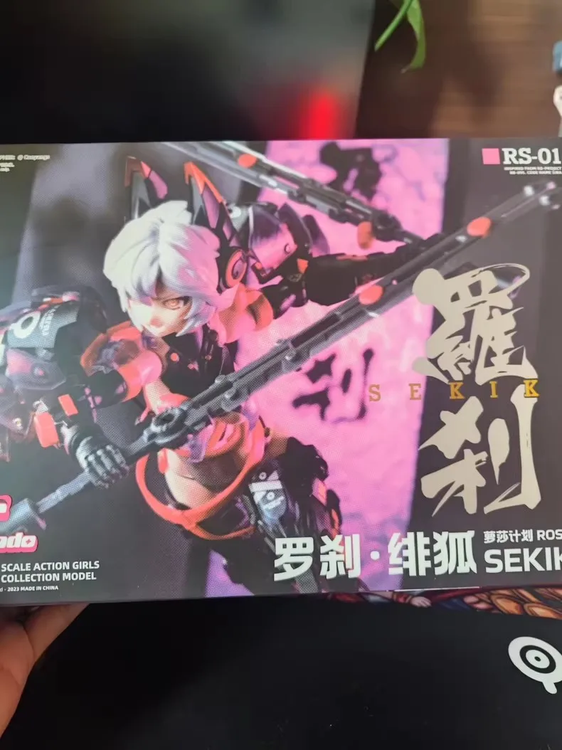 

In Stock Earnestcore Craft 1/10 Scale Anime Rosado SEKIK Movable Mobile Suit Girl Action Figure Doll Collection