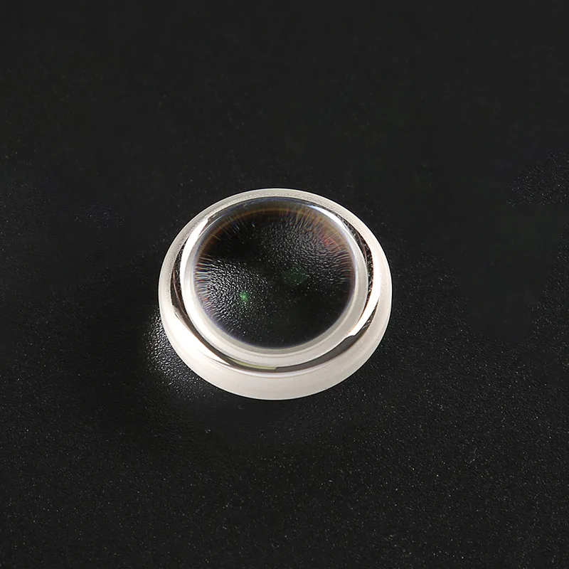 Borosilicate Optical Glass Concave Convex Lens 18x22mm for Laser Flashlight Zoom Combo DIY Optical Condenser Projector Accessory