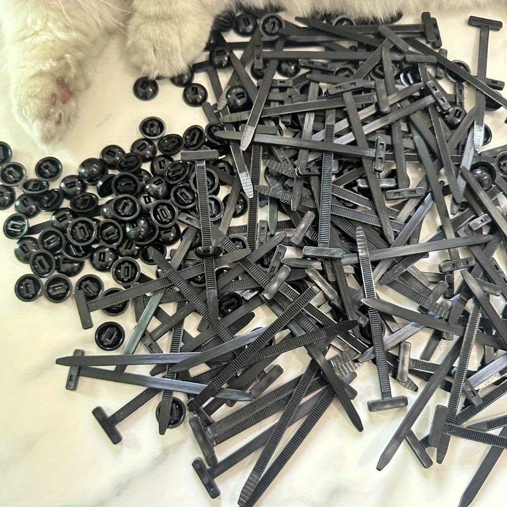 Universal Nylon Cable Tie Buckle Auto Fastening Straps Multi-Purpose Cable Clip Heavy Duty Self-Locking Nylon Zip Ties Holder