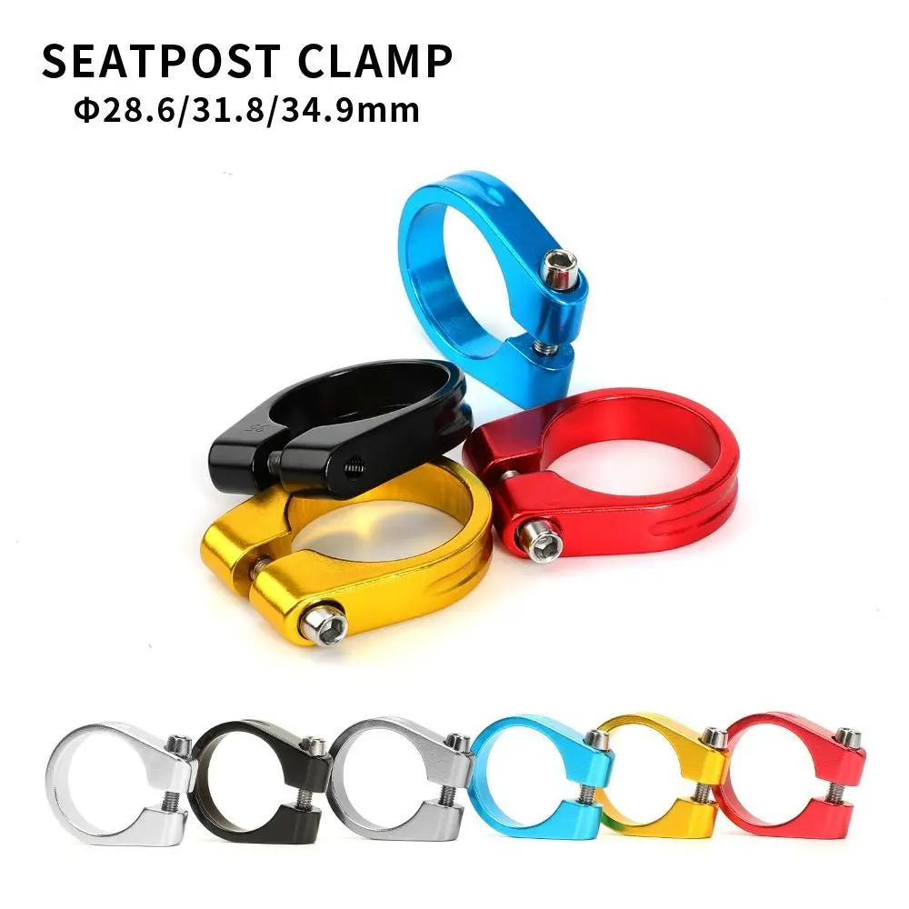 

28.6/31.8/34.9mm Aluminum Tube Clip MTB Bike Seatpost Clamp Bicycle Saddle Seat Clamp Bike Parts